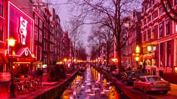 amsterdam tour del quartiere a luci rosse in tedesco