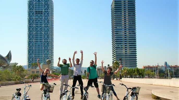 barcelona small group or private bike tour