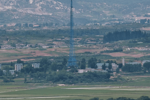 Da Seul: Tour di un giorno della DMZ e del Geoparco UNESCO delle Cascate di JaeinPartenza dalla stazione DHCP Uscita 10