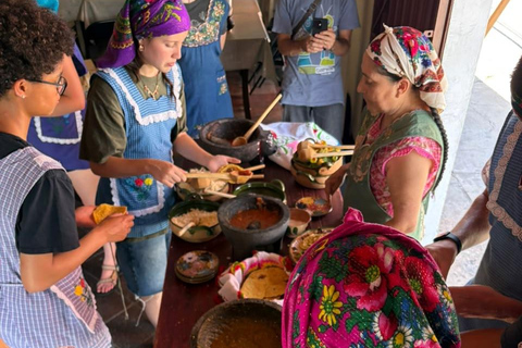 Oaxaca: Ancestral cooking class with copal incense, mole, chocolate, and more. Oaxaca: Ancestral Cooking Class with Copal, Mole, Chocolate, and More