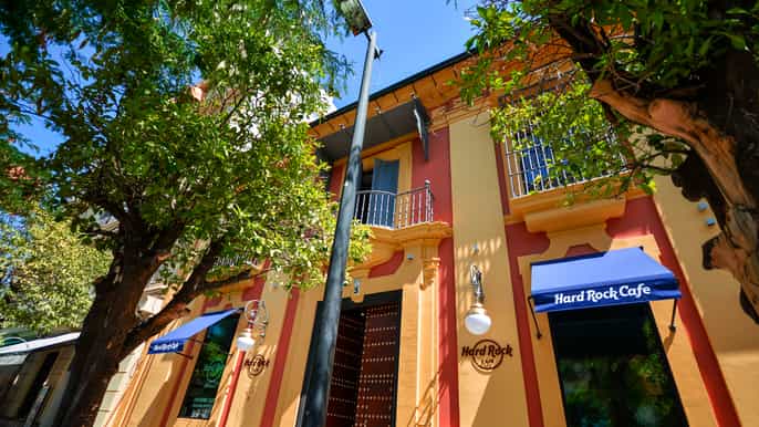 hard rock cafe seville skiptheline entrance and meal