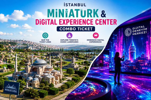 Istanbul: Miniatürk & Opt. Digital Experience Center Ticket