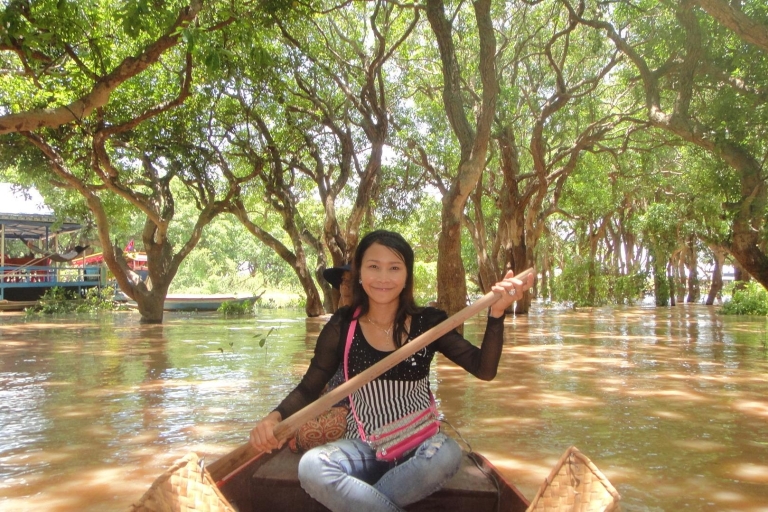 Wycieczka z Siĕm Réab do wioski na wodzie Kompong Phluk