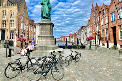 Bruges History Taxi - drive & walk tour (Choose pick up)