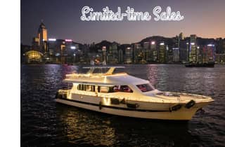 Hongkong: Victoria Harbour Abendrundfahrt mit Getränken