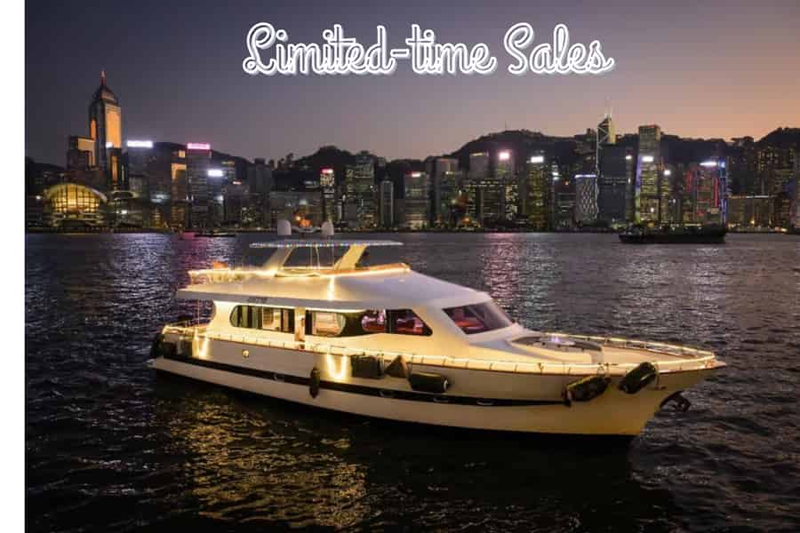 Hongkong: Victoria Harbour Abendrundfahrt mit Getränken. Foto: GetYourGuide