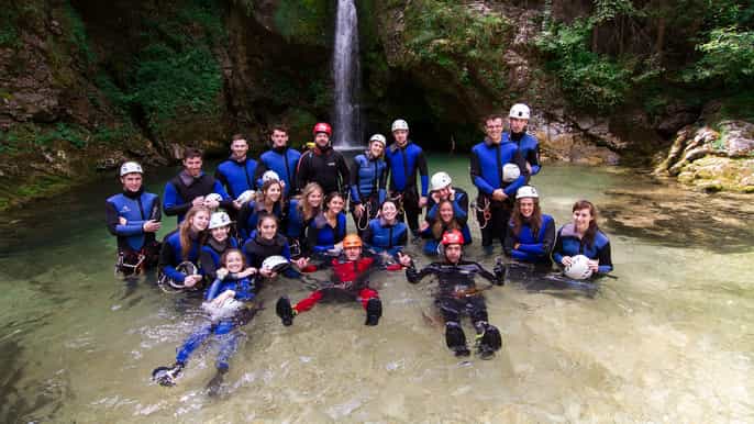 lake bled canyoning in de bohinjvallei
