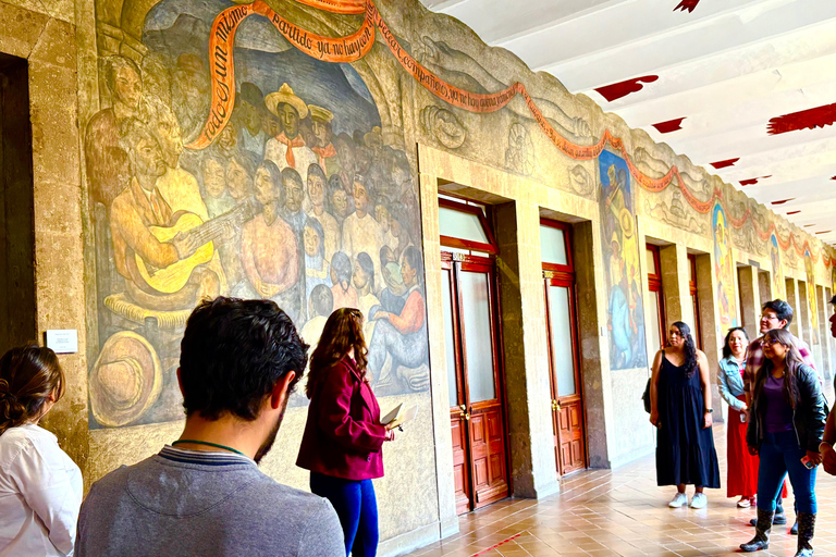 Mexico : visite guidée à pied des fresques murales de Diego Rivera
