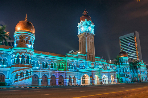 Kuala Lumpur de nuit et circuit gastronomique malaisien