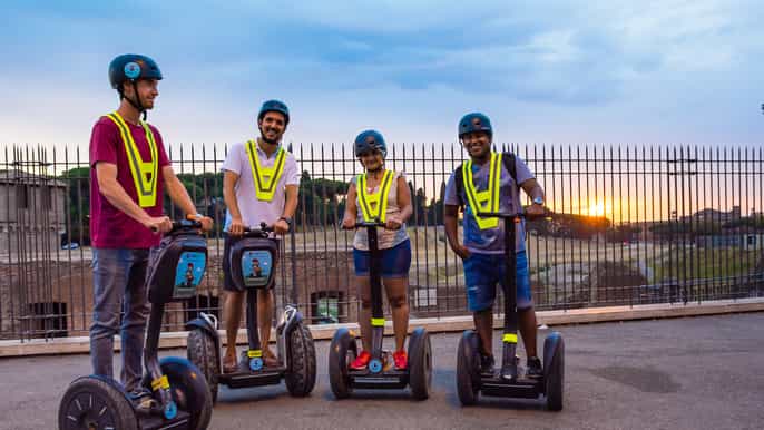 rome 3.5 hour segway night tour