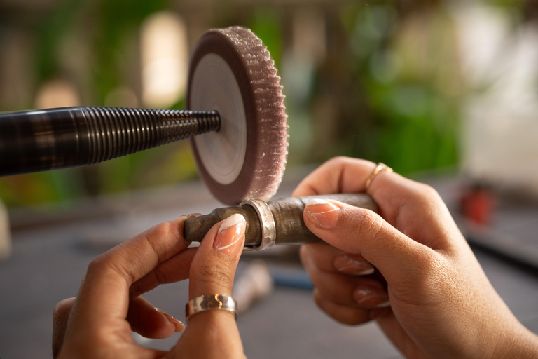 Ubud: 2-Hour Make Your Own Silver Jewellery Class