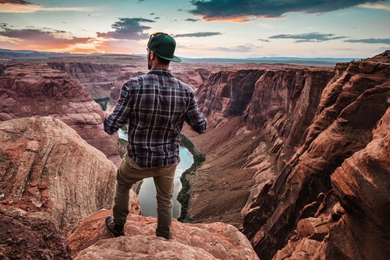 Van Sedona: Grand Canyon-dagtrip bij zonsondergang