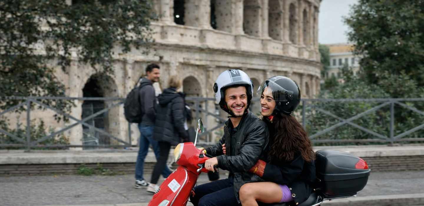 Rom mit der Vespa: Selbstfahrer-Tour mit Guide | Rome by Vespa Rom mit der Vespa: Selbstfahrer-Tour mit Guide | Rome by Vespa