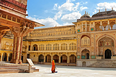 Jaipur City Palace Sightseeing by Private Car Tour Guide City Palace: Tour Guide + Car