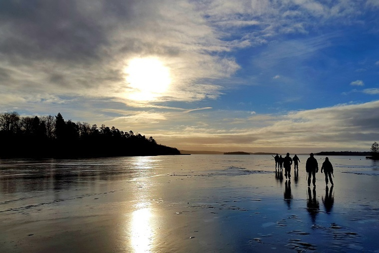 Stockholm: Tagesausflug zum Eislaufen