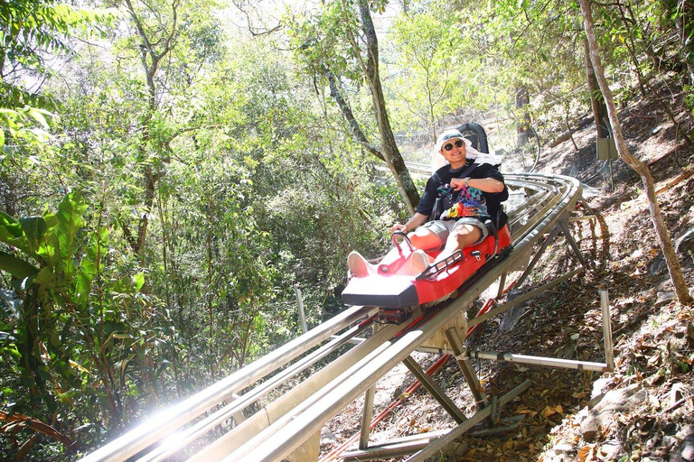 DaLat : Langbiang Moutains , Datanla Waterfall , Crazy House