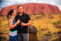Uluru, 1,5 horas, passeio por pôr do sol com espumante de vinho e queijo - Housity