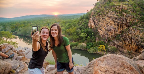 Katherine Gorge & Edith Falls Ganztagestour ab Darwin