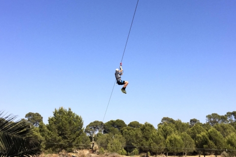 Mallorca: aventura familiar o deportiva en Forestal ParkAventura en el Forestal Park Mallorca: circuito familiar