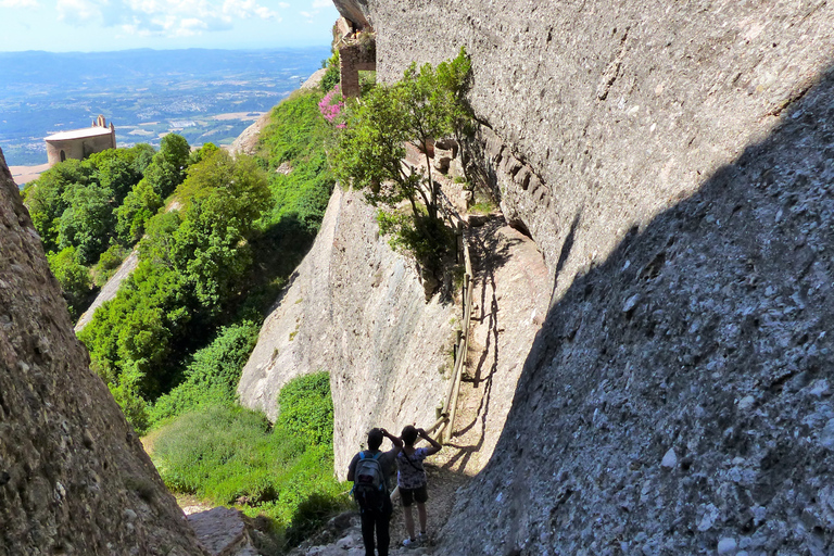 Van Barcelona: Montserrat-dagtrip met begeleide wandeling