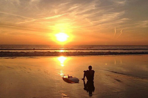 Lissabon: Surfkurs am Strand Praia de Carcavelos