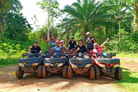 Krabi Aventura en quad por la cola de la montaña Saitai60 minutos en quad