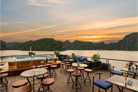 Hanoi: 2-dniowy rejs po zatoce Halong-Lan Ha BEST SELLER 5* z balkonem