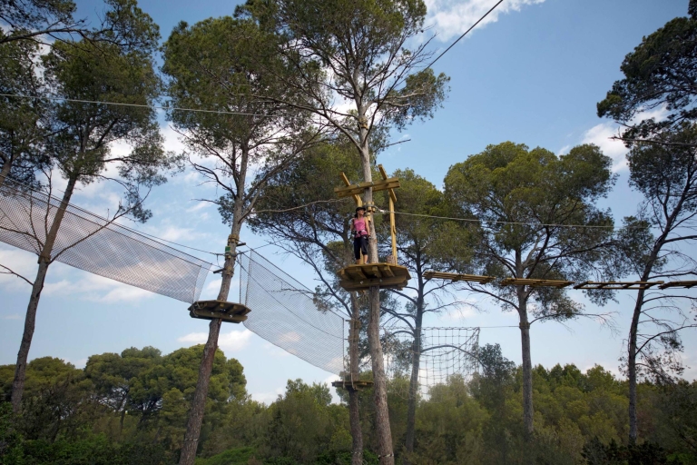 Mallorca: Forestal Abenteuerpark Familien- / Sport-ParcoursForestal Abenteuerpark Mallorca: Familienparcours