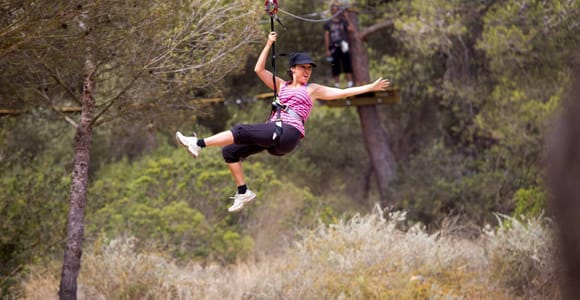 Palma: Familien- oder Sportparcours-Abenteuer im Forestal Park