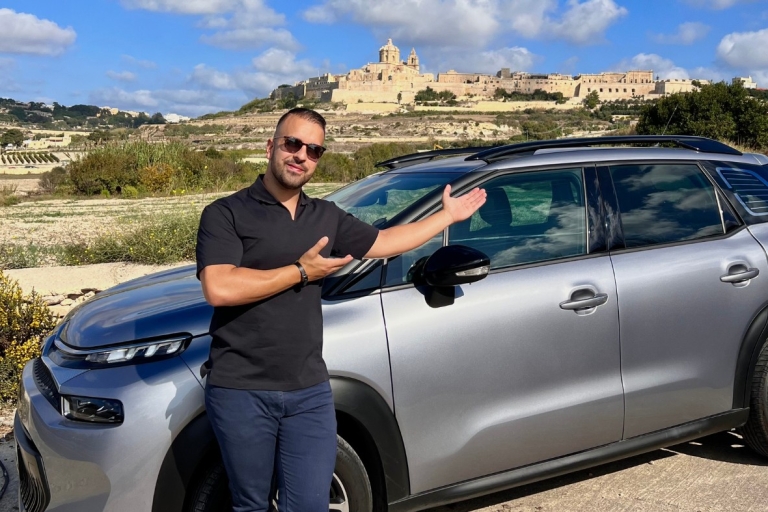 Malta: privéchauffeursdienst om Malta te verkennenPrivé lokale chauffeur voor 5 uur