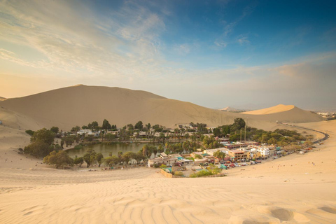 Vanuit Lima: Paracas en Huacachina Oase dagvullende tour met gids