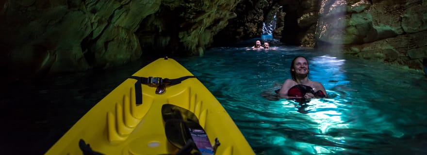Au départ de Zadar : visite d'une jounée en kayak à Dugi Otok