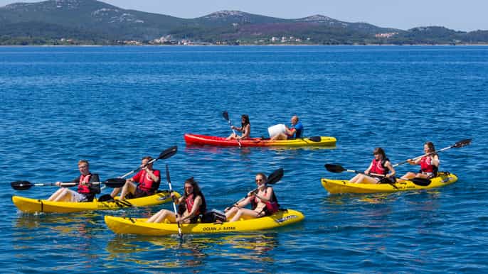 zadar 3–hour kayak tour