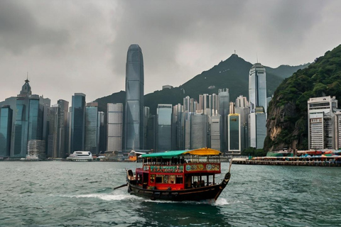 Deluxe Hong Kong stadsvandring med engelsk guideDeluxe Hong Kong stadsvandring