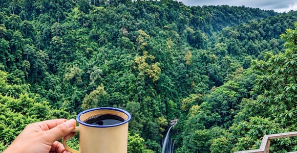Lombok: Senaru Village, Coffee Garden Walk & Tiu Kelep Falls