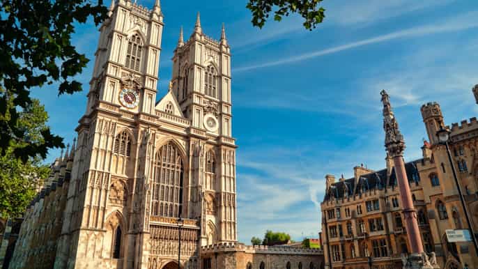 Londres en estilo con el té de la tarde en la abadía de Westminster