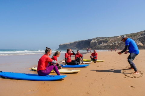 Algarve: Surfkurs für AnfängerAlgarve: 2-stündiger Surfkurs für Anfänger