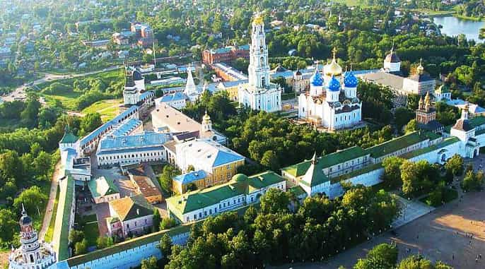 moscou excursão de dia inteiro para a excursão de sergiev posad
