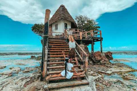 Zanzibar : Grotte de Maalum et déjeuner au Rock Restaurant