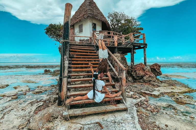 Zanzibar : Grotte de Maalum et déjeuner au Rock Restaurant