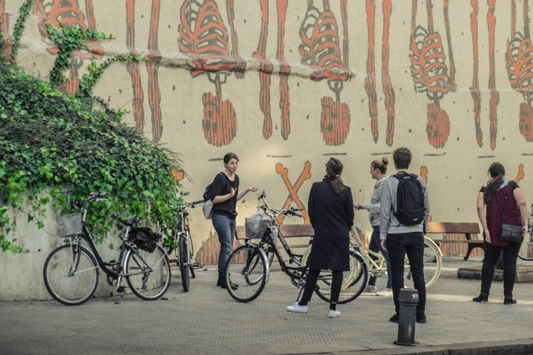 Bilbao: Gatukonst E-Bike-tur i liten gruppBilbao: Alternativ cykeltur