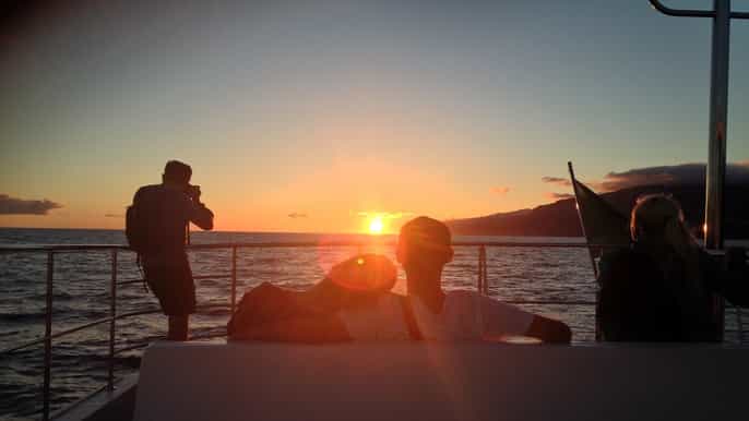 madeira funchal sunset tour in catamarano