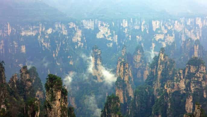 zhangjiajie national park group day tour