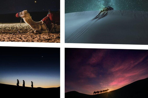 Doha: Guided Sunrise, Sunset or Overnight Desert Safari Tour Doha: Private Guided Sunrise, Sunset Desert Safari Tour