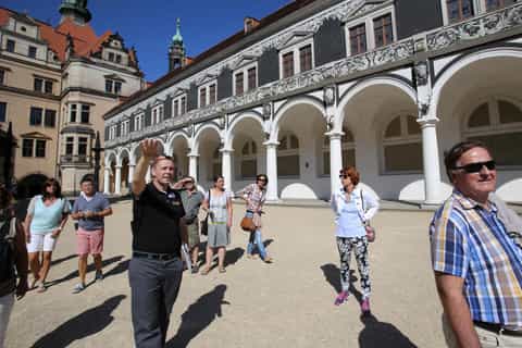Dresden: Guided City Walk with a Cup of Coffee