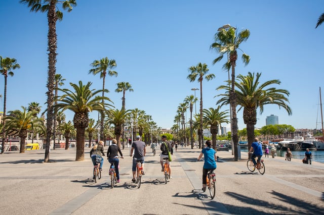 Barcelone : visite à vélo de 3 h – Les temps forts