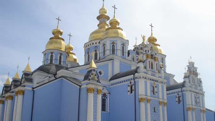 saint michaels golden domed monastery kiev tour