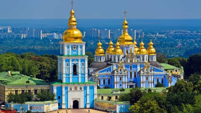 kiev catedral de sophia st. e mosteiro de são miguel