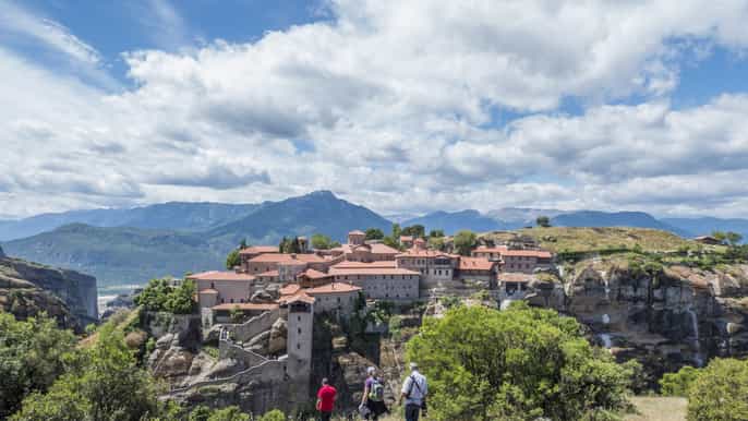 from kalampaka 5hour hiking tour of meteora