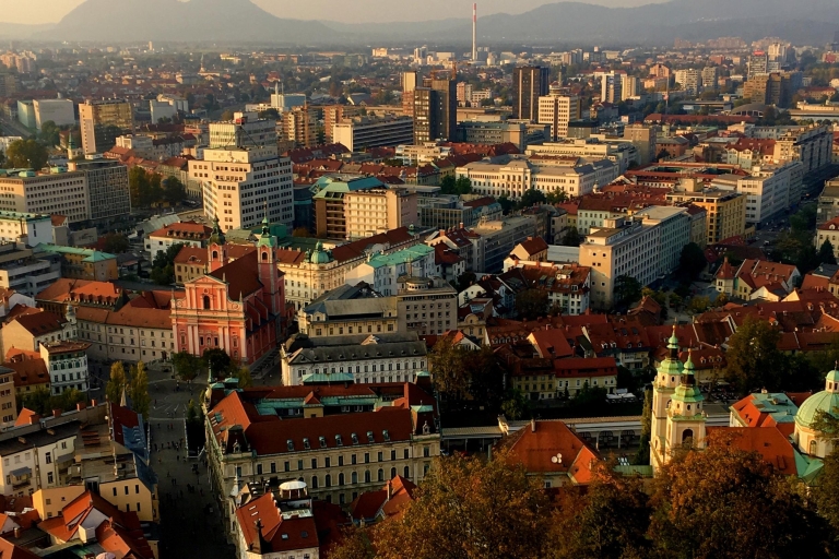 Ljubljana en Ljubljana Castle Sightseeing TourTour in het Engels
